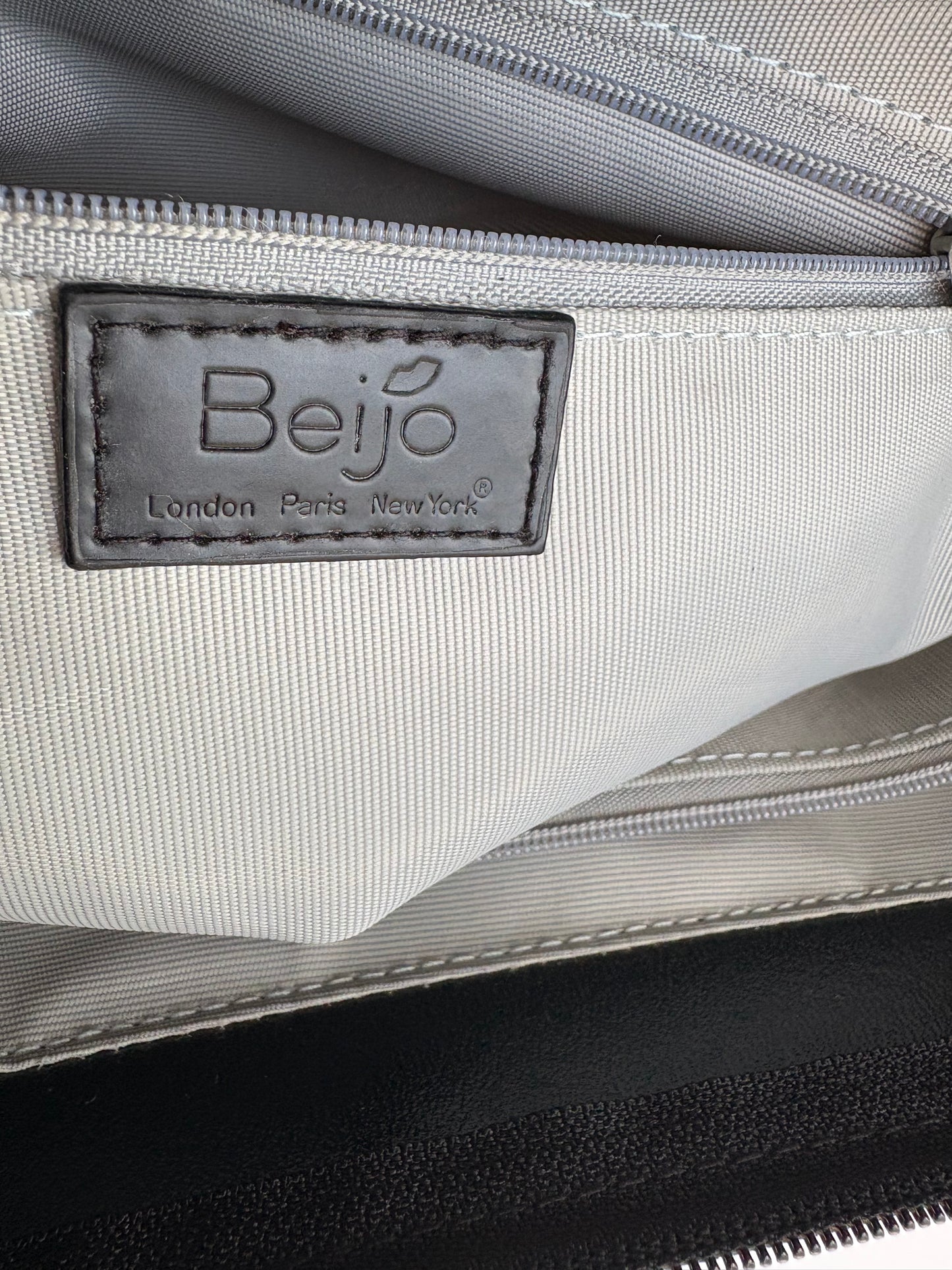 Beijo NWOT Patent Leather Look Tote