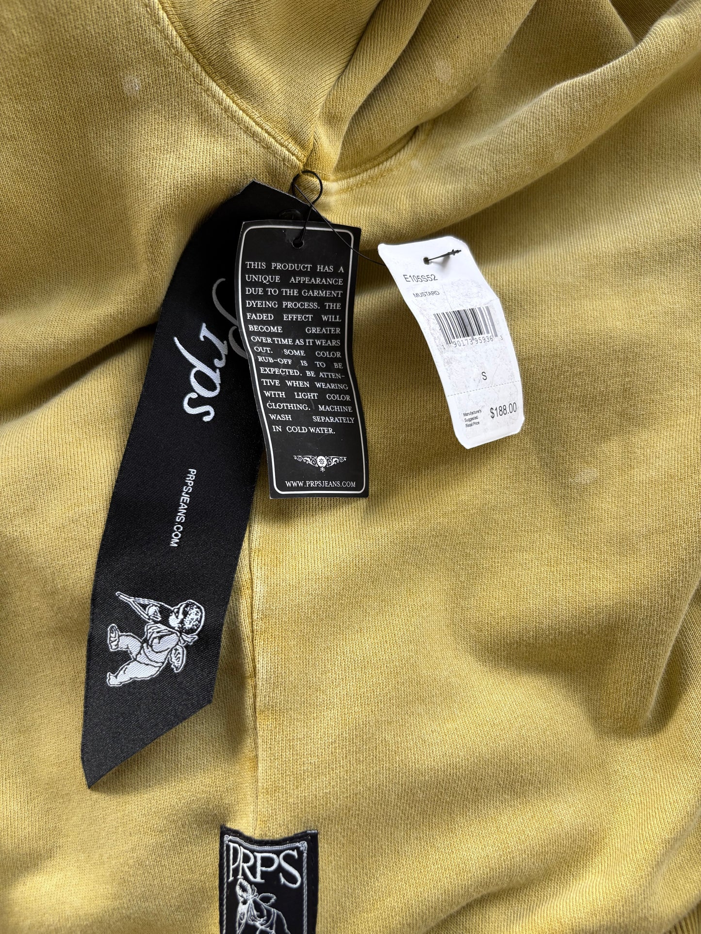 PRPS Jeans Bruised Never Broken Sweatshirt NWT