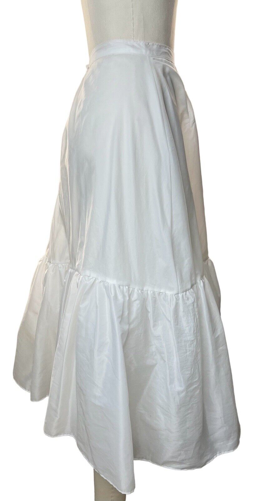 Sydney Bush Original White Nylon Petticoat Size 16