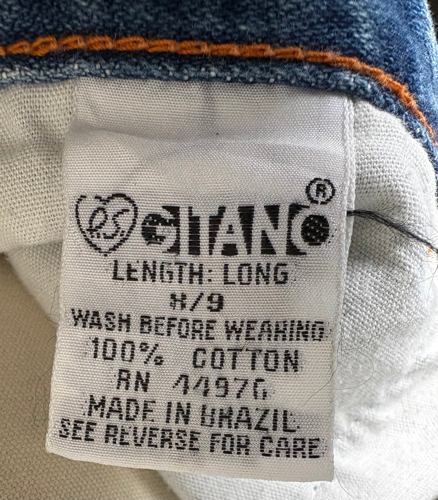 Gitano Vintage Denim A-line High Waist Midi Skirt Size 8/9