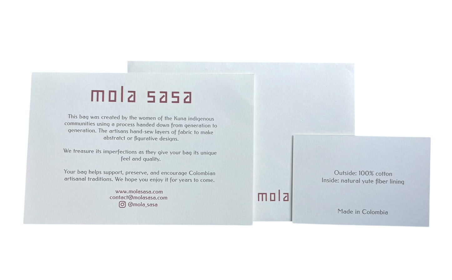 The Mola Sasa Colombian Artisanal Tradition Clutch