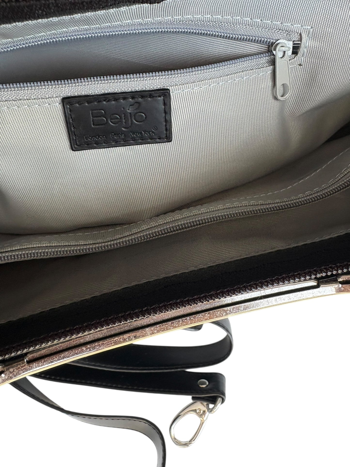 Beijo NWOT Patent Leather Look Tote