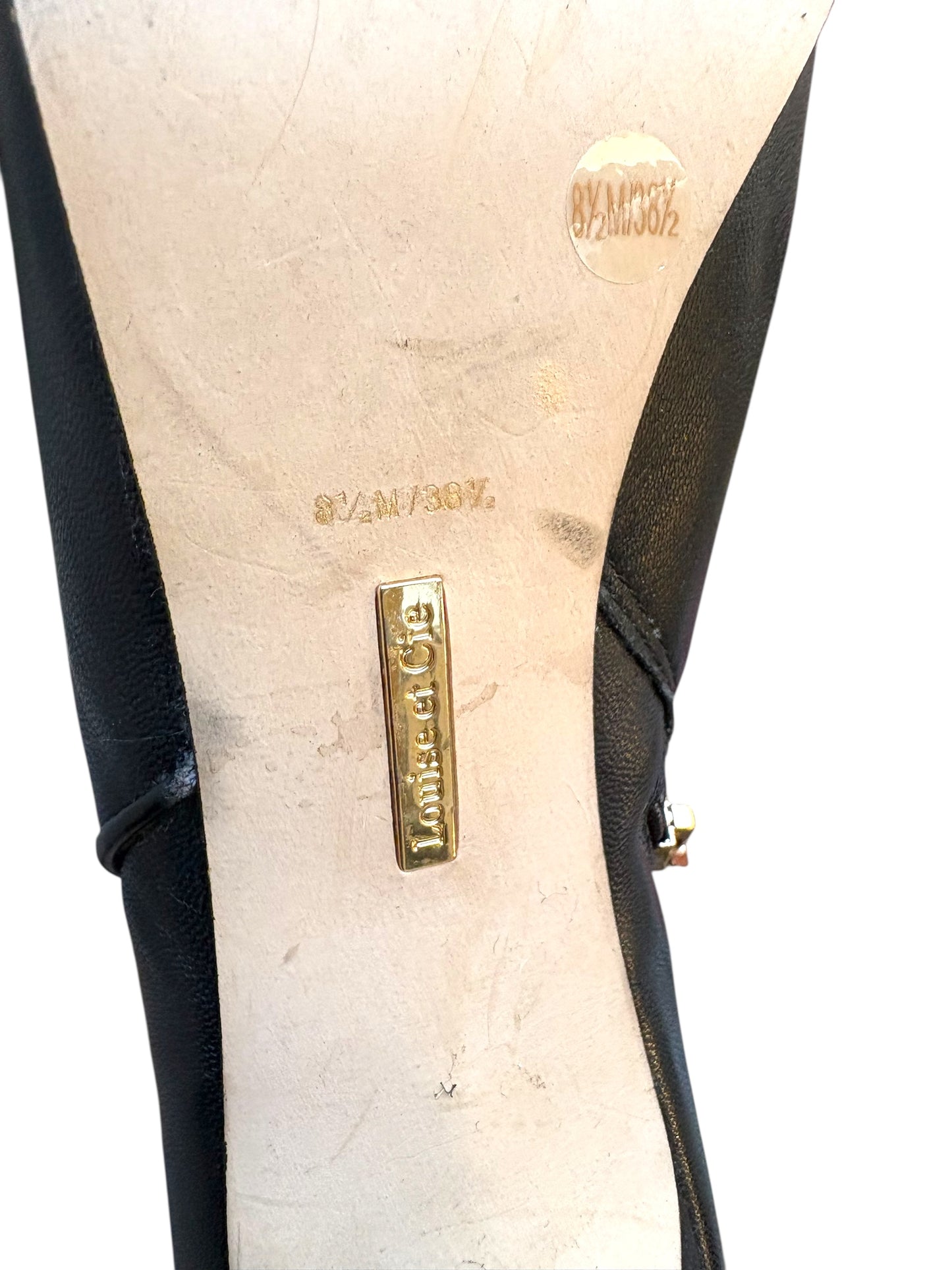 Louise Et Cie Black Stilleto Ankle Boots