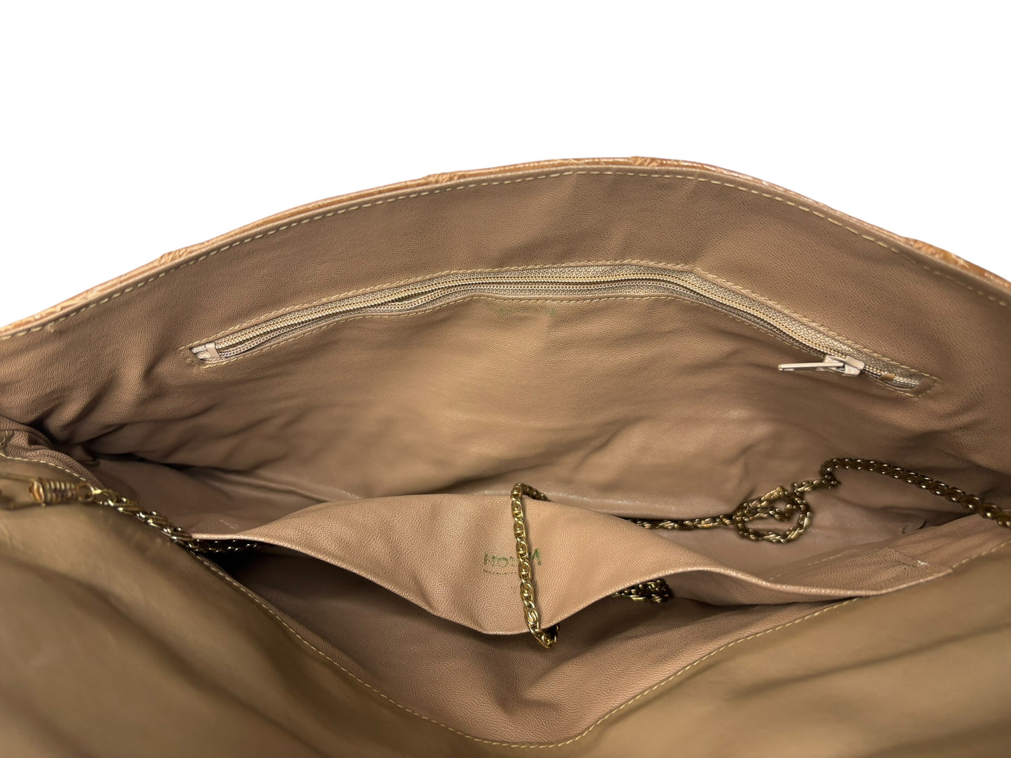Varon Bags Leather Snakeskin Clutch Shoulder Bag