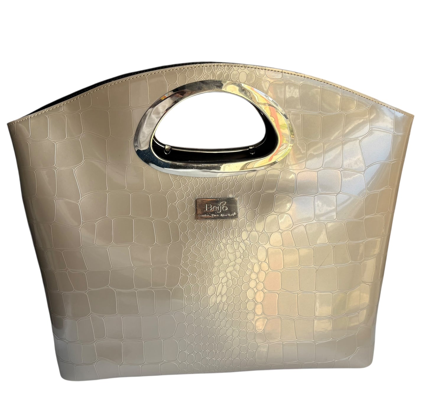 Beijo NWOT Patent Leather Look Tote
