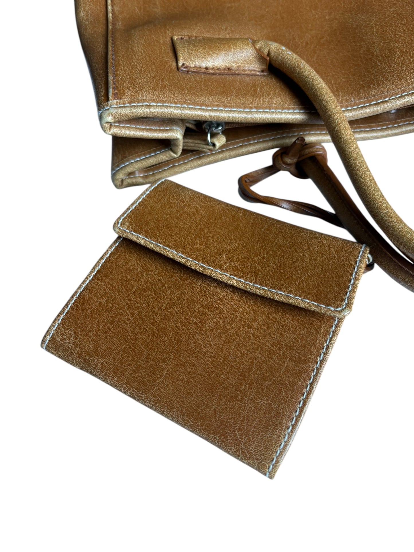 Made In Luka Leather Top Handle Tote