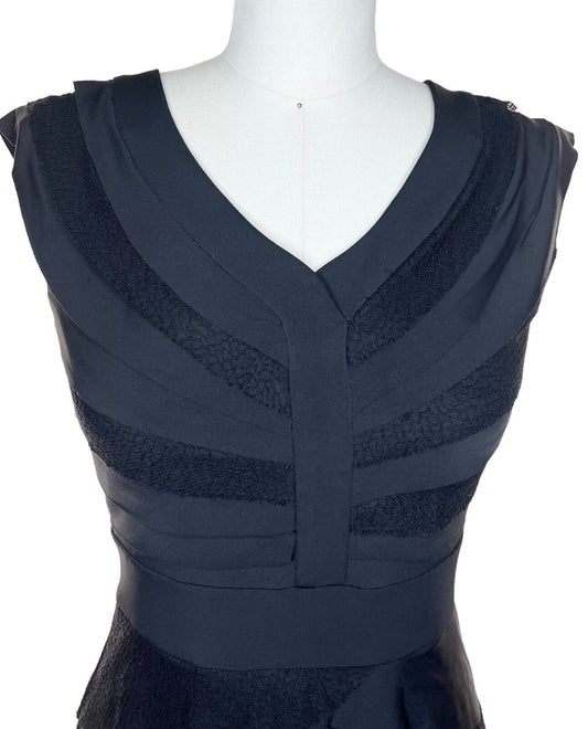Max & Cleo Black Bodycon Little Black Dress Size 2