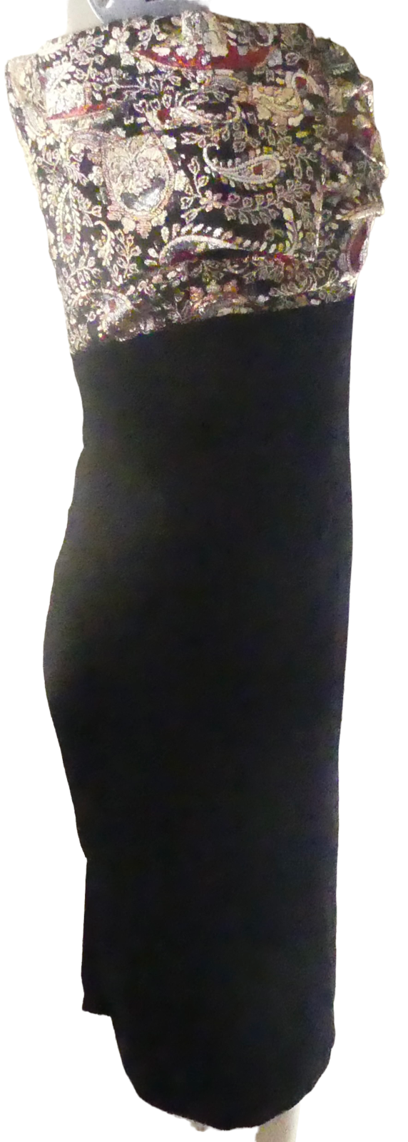 Scott McClintock Formal Dress Jacquard Crushed Velvet Size 2