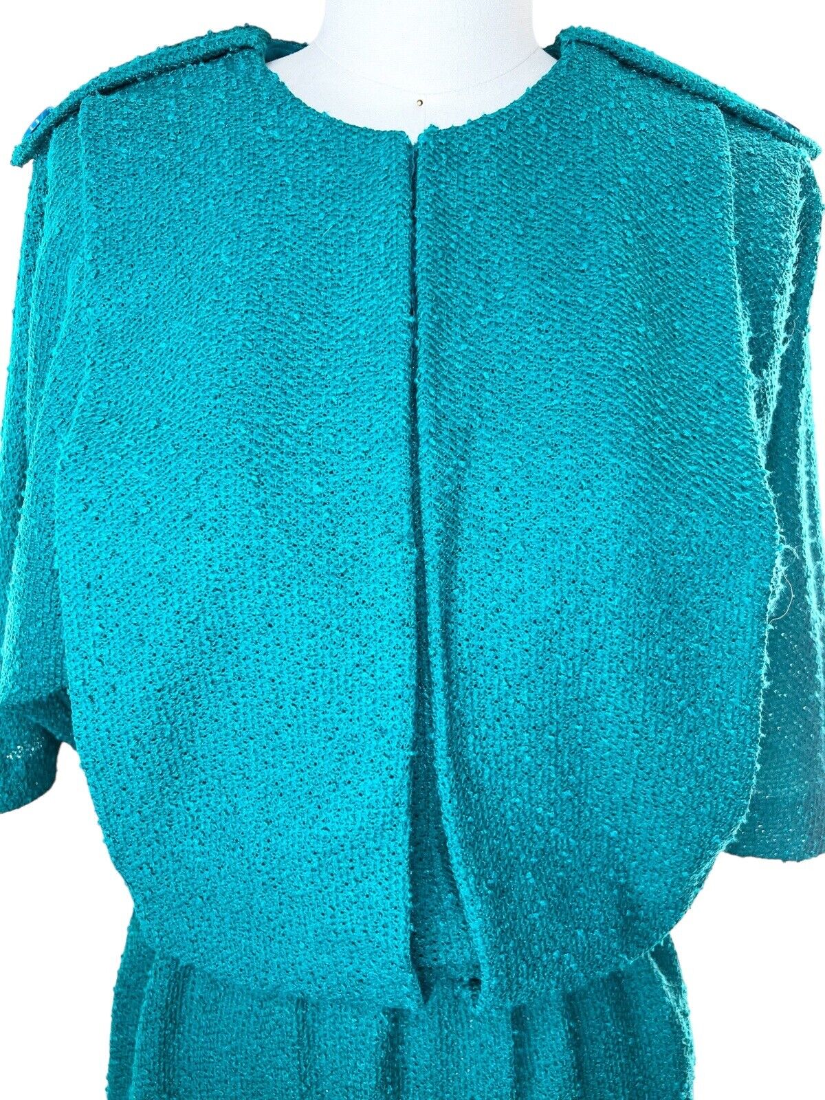 Toni Todd Silk Kelly Green Midi Dress Size Small