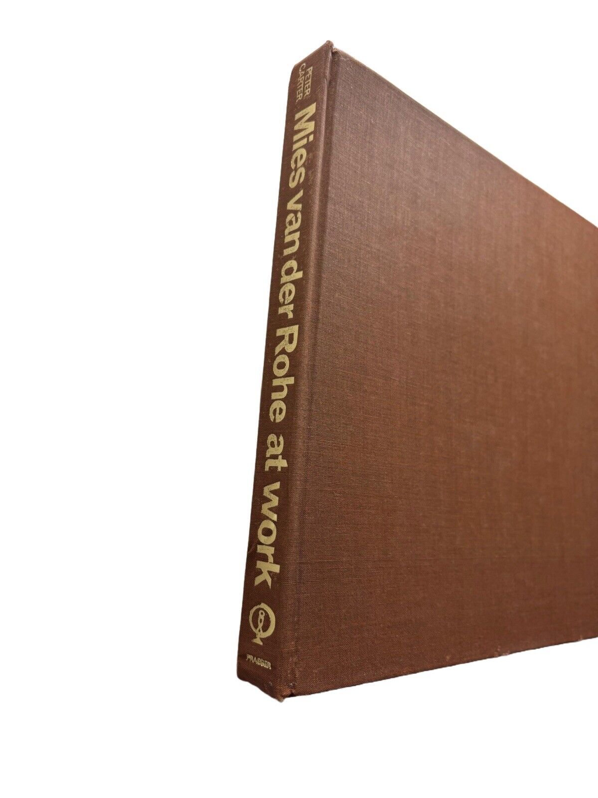 Mies van der Rohe at work Hardcover