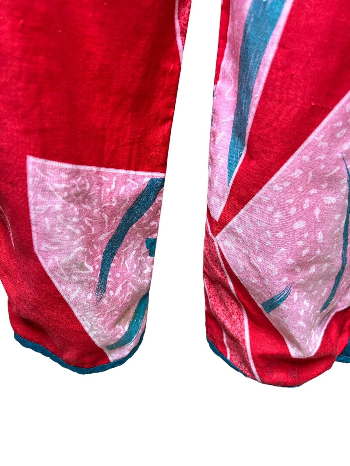 Rare Jeanne Marc Montaldo’s Colorful Designer Jumpsuit Size Medium