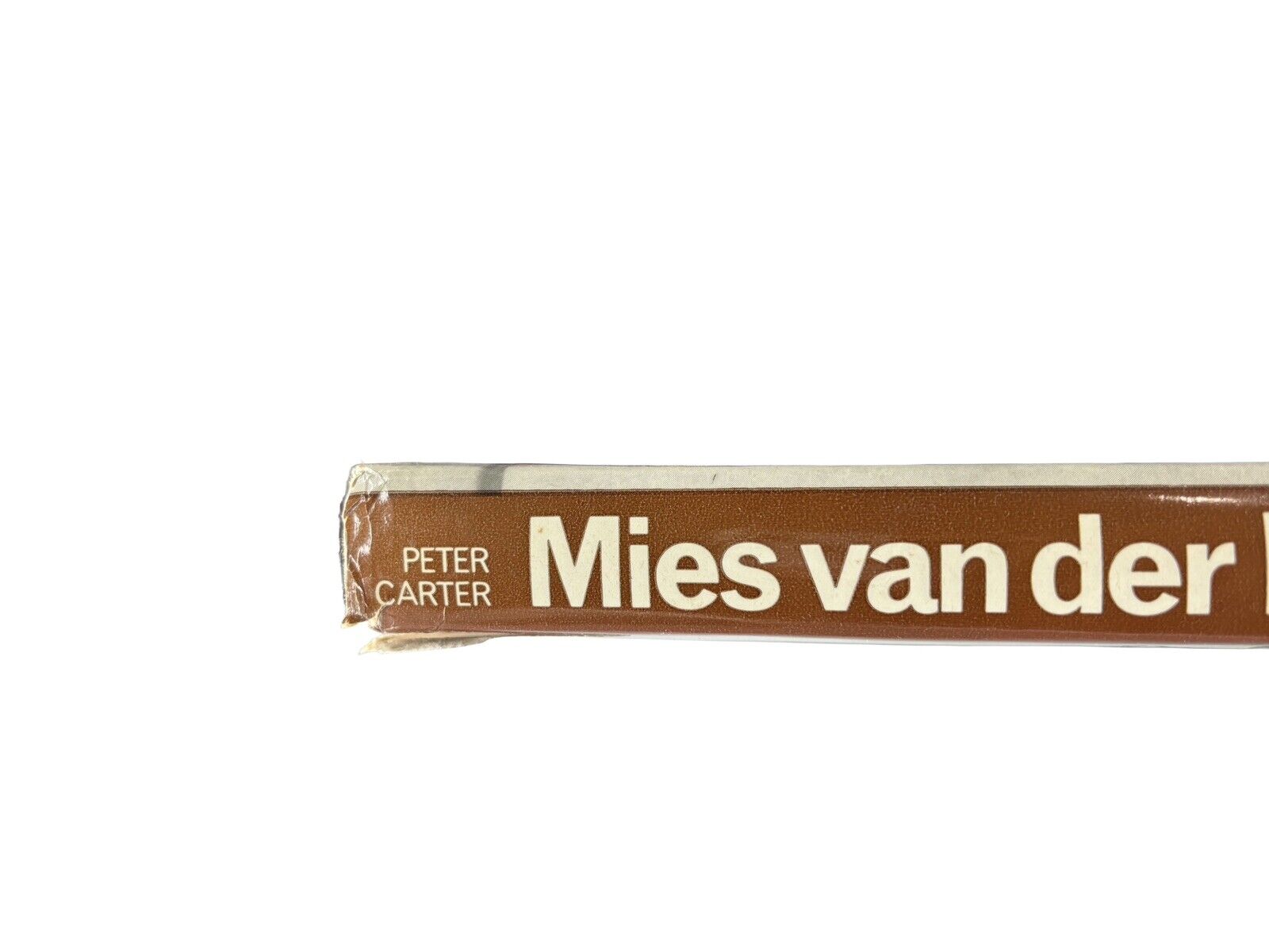 Mies van der Rohe at work Hardcover