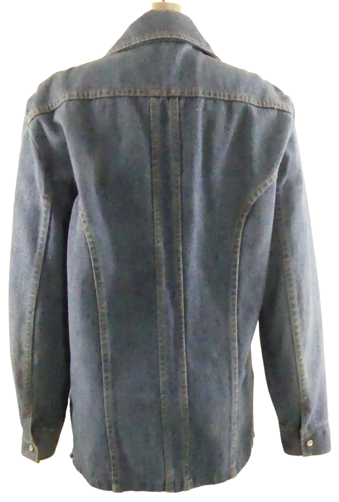 Do Nothing By Sedgefield Denim Shirt Jacket With Pearl Button Snaps Size M