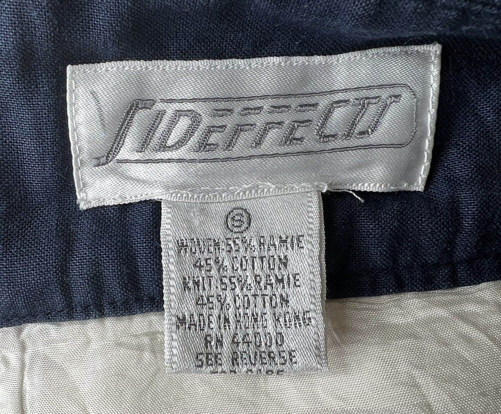 Sideffects Ramie & Cotton Sleeveless Sailor Dress Size Small