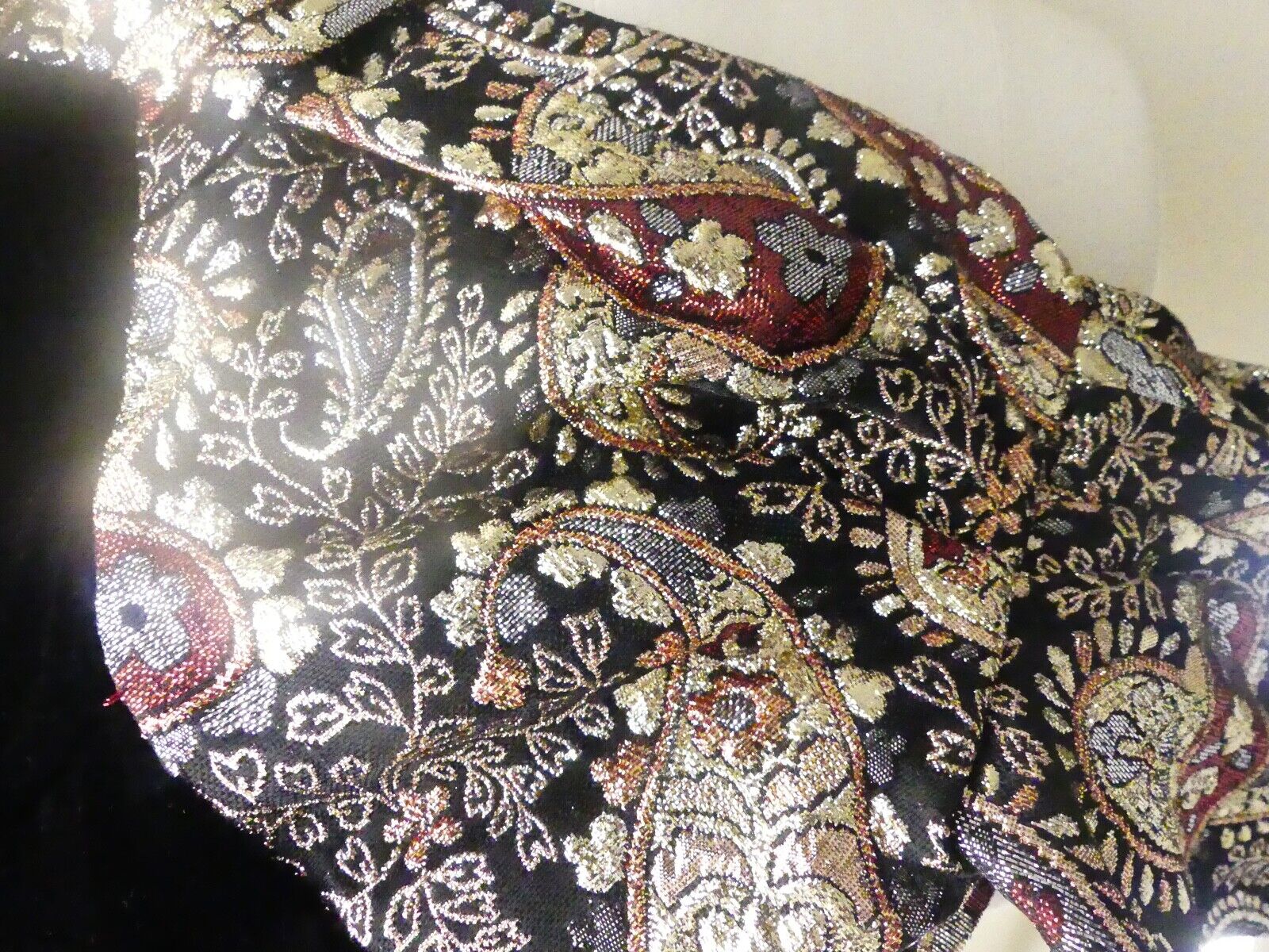 Scott McClintock Formal Dress Jacquard Crushed Velvet Size 2