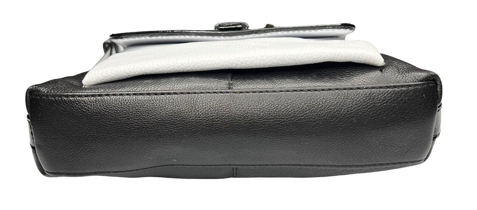 Mini Sharif Studio Leather & Calfskin Color Block Shoulder Bag