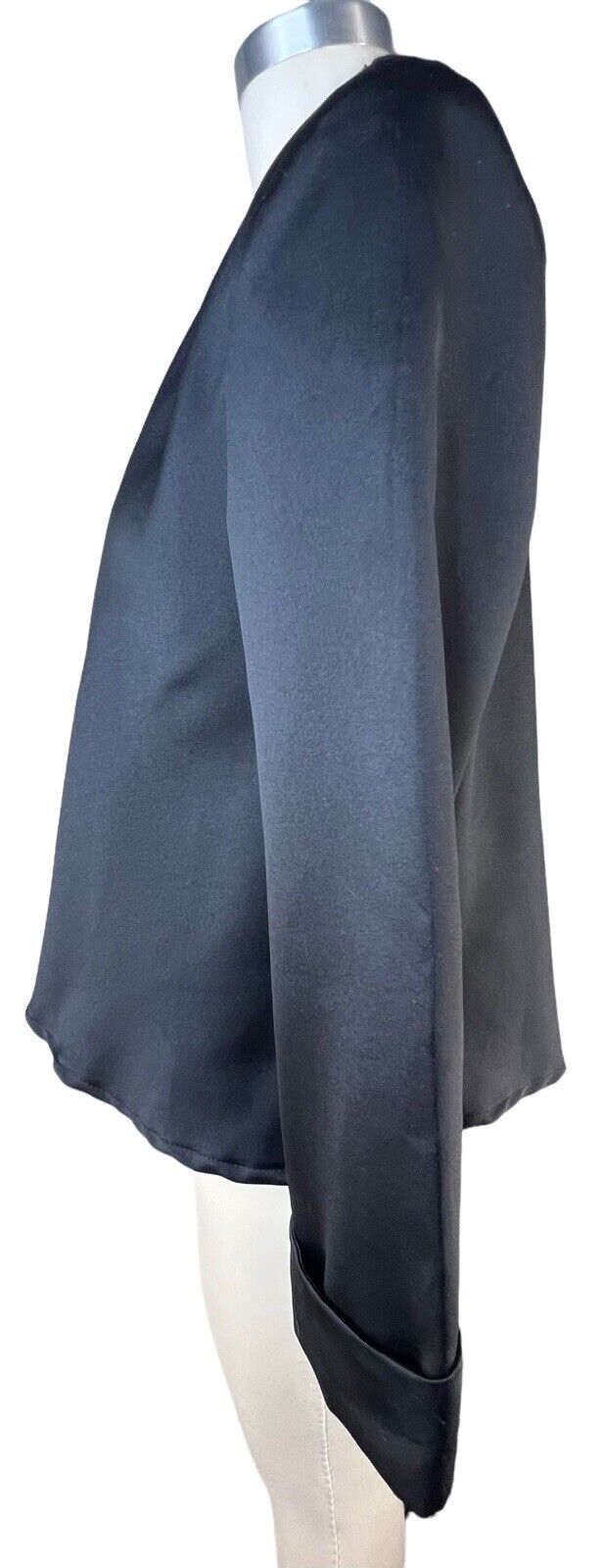 Patra Women’s Black Draped Couture Blazer Size Medium 