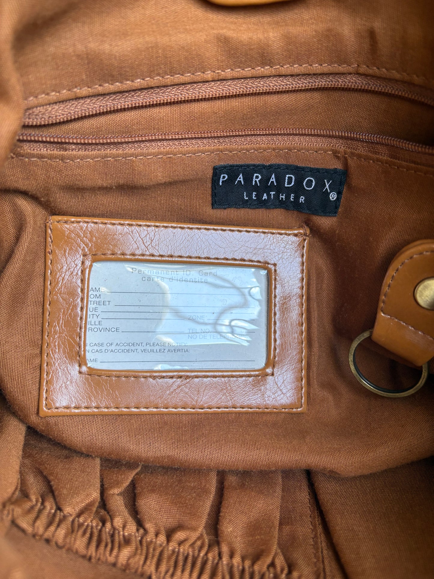 Paradox Leather Boho Bag