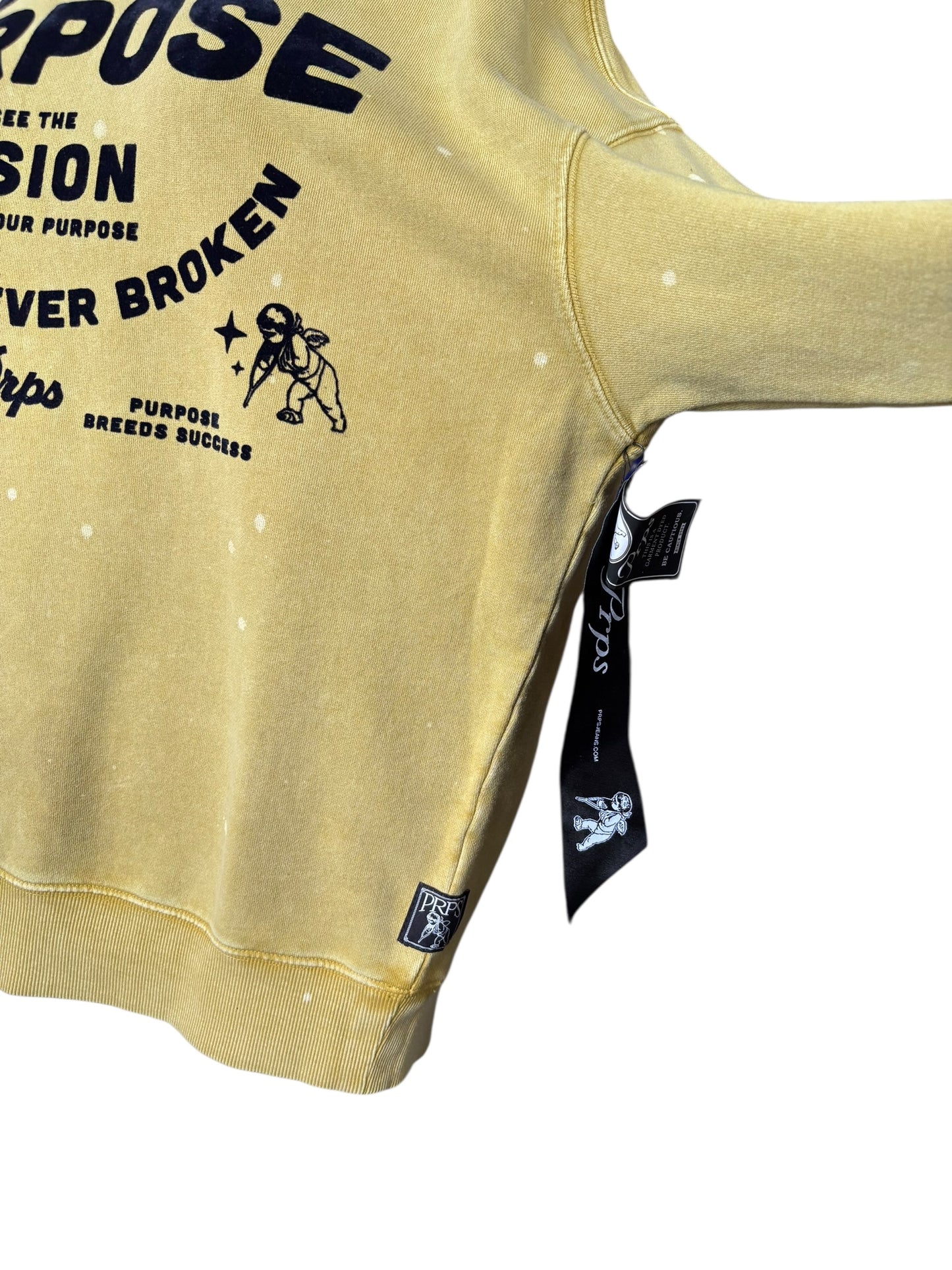 PRPS Jeans Bruised Never Broken Sweatshirt NWT