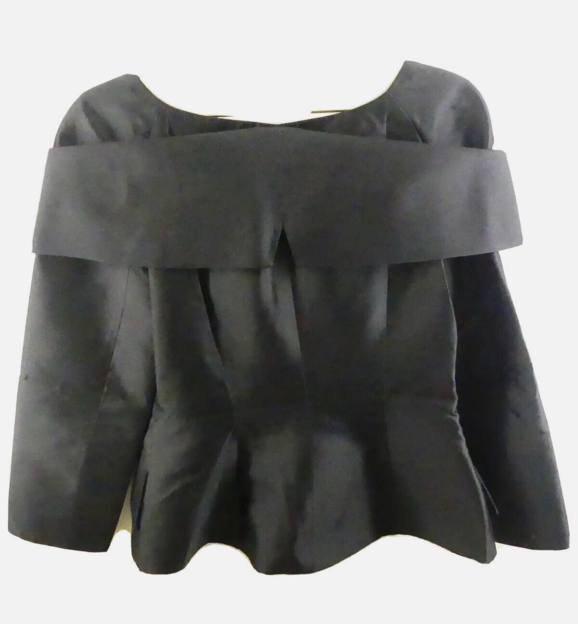 Christian LaCroix Vintage Silk Blazer/Top With Gold Chains